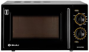Bajaj 20 L Grill Microwave Oven (MTBX 2016, Black)