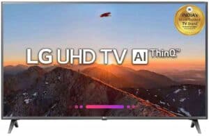 LG 108 cm (43 Inches) 4K UHD LED Smart TV 43UK6360PTE (Black) (2018 model)