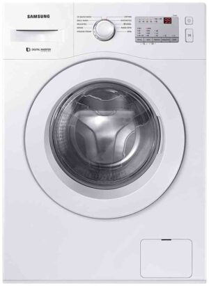 Samsung 6.0 Kg Inverter 5 Star Fully-Automatic Front Loading Washing Machine (WW60R20GLMA:TL, White)