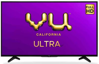 Vu 108 cm (43 inches) Full HD UltraAndroid LED TV 43GA (Black) (2019 Model)